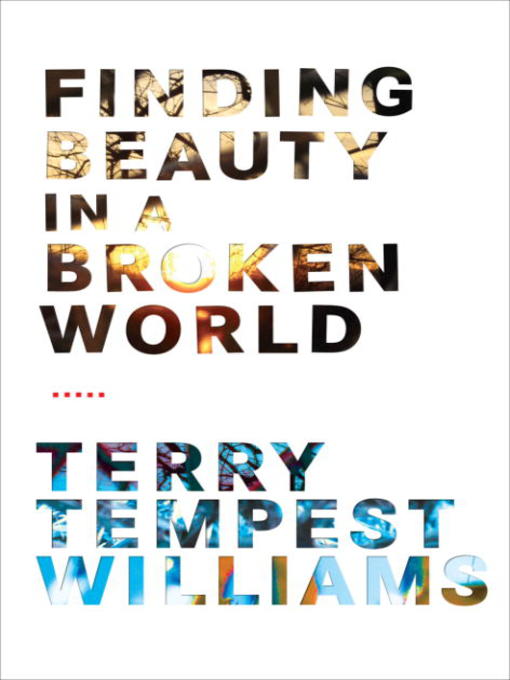 Title details for Finding Beauty in a Broken World by Terry Tempest Williams - Wait list